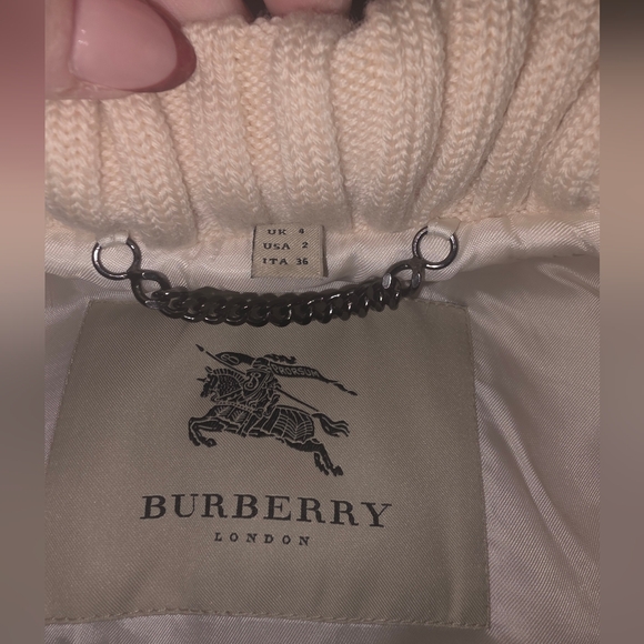 Rare Burberry London wool coat, size US 2 - Picture 5 of 7